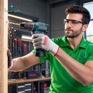 دریل شارژی موتور براشلس رونیکس 8661 - دوباطری