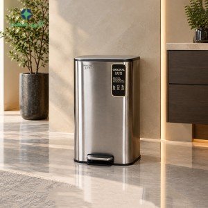 سطل پدالدار 6030L - استیل