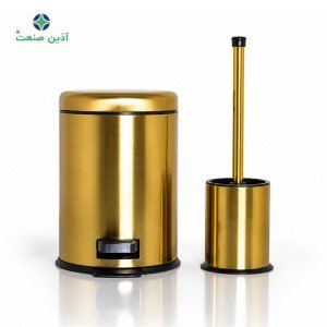 سطل و برس طلایی CE340 - درب طلایی
