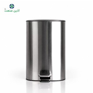 سطل پدالدار مربع SQ20L - استیل مات