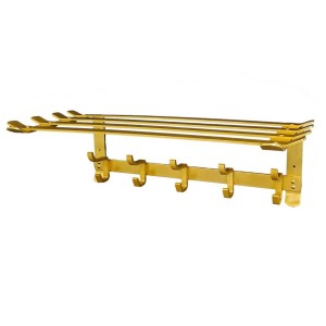 رخت آویز آلومینیومی ثابت AL50 (طلایی)