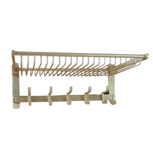 رخت آویز آلومینیومی متحرک B50 (طلایی)