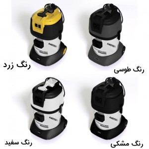 جاروبرقی سطلی تک موتور D201 (موتور اروپایی5500)