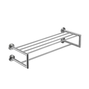 قفسه نگهدارنده لوازم به همراه جای حوله دوبلnofer NIZA satin 16854.S