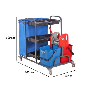 Cleaning trolley set 1700