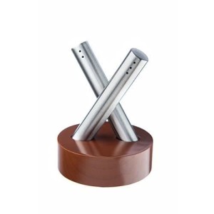 ست سه پارچه نمکدان و فلفل پاش ضربدری EDK 11