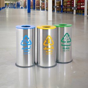 سطل سه قلو بازیافتی AzinSanat  B3