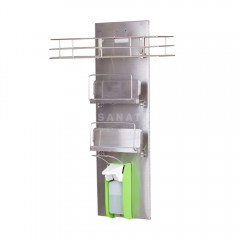 نگهدارنده وسایل بیمارستانی استیل