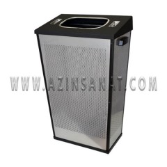 سطل زباله  4 گوش فلزی SP4