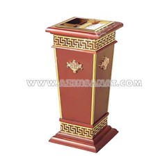 سطل زباله چوبی لابی