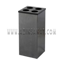 سطل لیوان یکبار مصرف چهارگوش 104