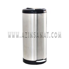 سطل زباله استیل پدالدار A70