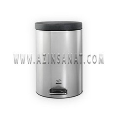 سطل زباله پدالدار استیل 14 لیتری