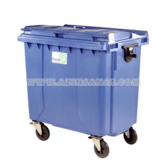 سطل زباله 770 لیتری پلی اتیلن