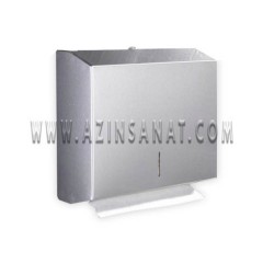 مخزن دستمال استیل آینه ای کوچک TINA