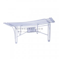 توشه نگهدار سرویس بهداشتی Aria (رنگ کوره ای)