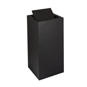 سطل درب بادبزنی چهارگوش N-6 مشکی