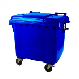 مخزن زباله پلی اتیلن 660 لیتری