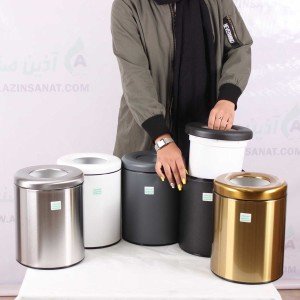 سطل 5 لیتری حفره دار مدل MA-53 - مشکی