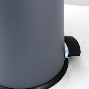 سطل 12 لیتری پدالدار Brasiana - طوسی