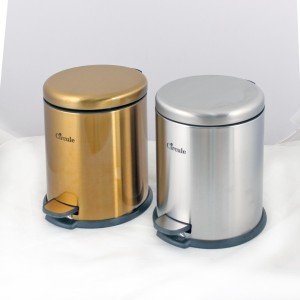 سطل استیل 5 لیتری آرام بند CE510 -طلایی