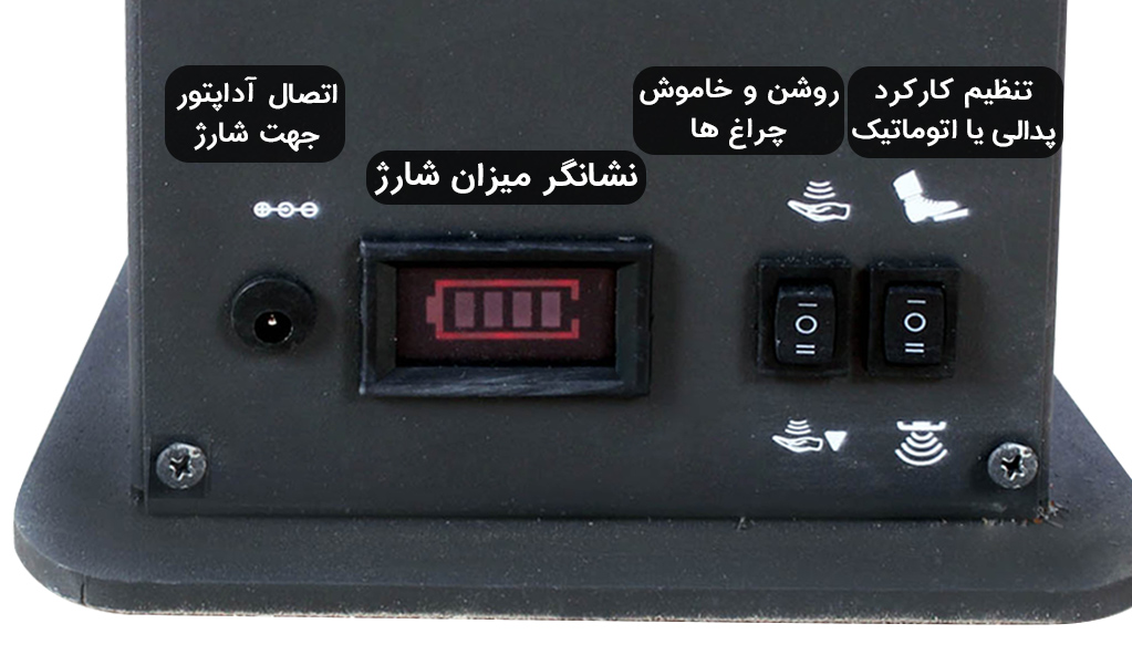 تنظیمات دستگاه ضدعفونی کننده گاما پرو