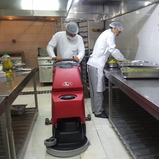 Industrial cleaning supplies and equipment for catering