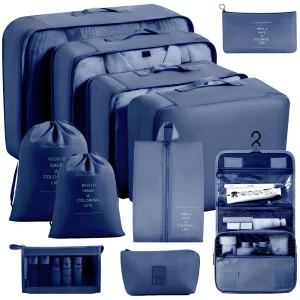 پک کیف نظم دهنده چمدان و ساک ضدآب مسافرتی (11 تکه) برلیانس large
