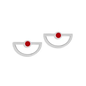 گوشواره نقره Gaze