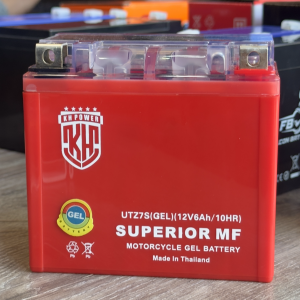 باتری موتور سیکلت کی اچ پاور ۱۲ ولت 6 آمپر کوتاه