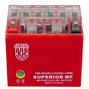 باتری موتور سیکلت کی اچ پاور 12 ولت 9 آمپر بلند