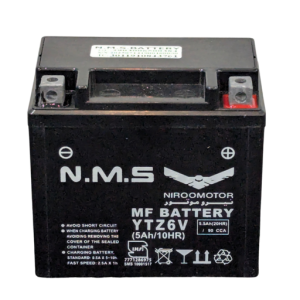 باتری موتور سیکلت نیرو موتور 12 ولت 6 آمپر متوسط
