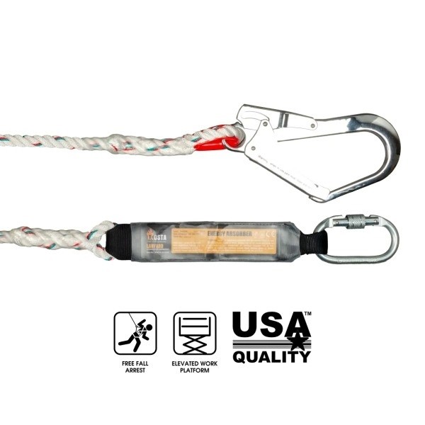 لنیارد ایمنی شوک‌دار تک قلاب کاستا مدل KO3008