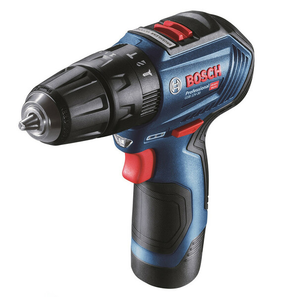 دریل شارژی چکشی بوش مدل GSB 12V-30 Brushless + Extra