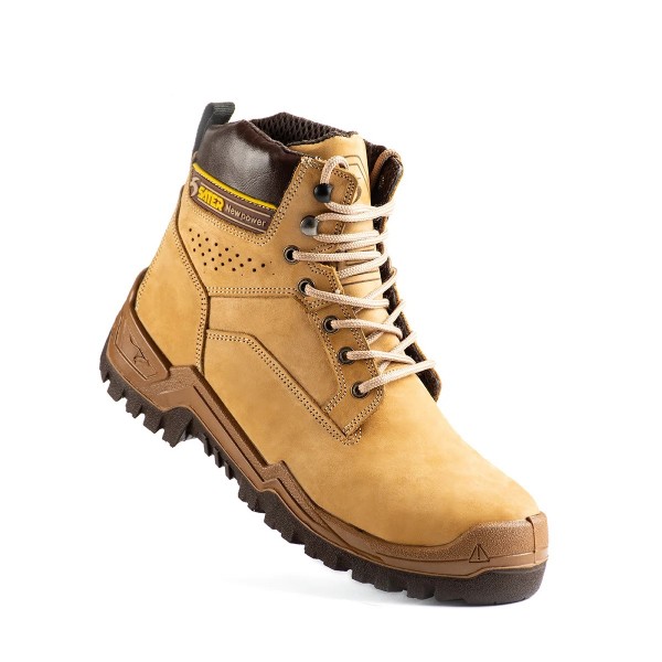 پوتین ایمنی ساتر مدل نیو پاور نابوک طلایی