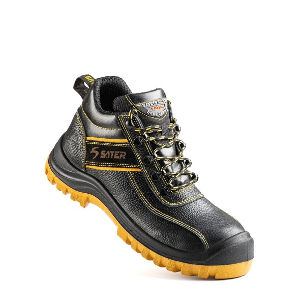 پوتین ایمنی ساتر مدل ولف پلاس مشکی زرد