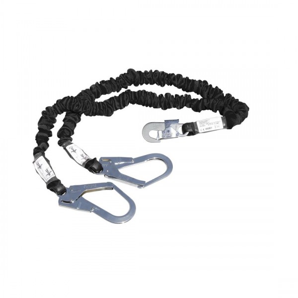 لنیارد ایمنی دو قلاب شوک دار دلتا پلاس مدل DELTAPLUS ABSORBER AN240ADD