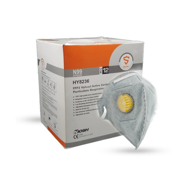 ماسک سوپاپ دار سیلاو مدل SILAV FFP3 - N99
