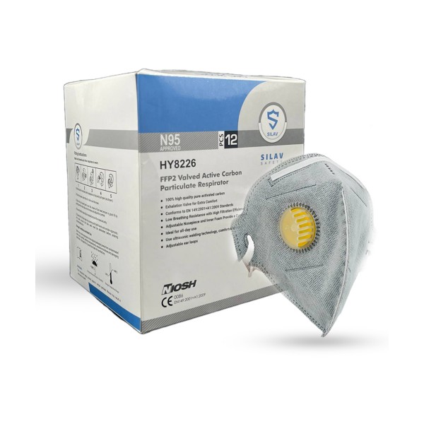 ماسک سوپاپ دار سیلاو مدل SILAV FFP2 - N95