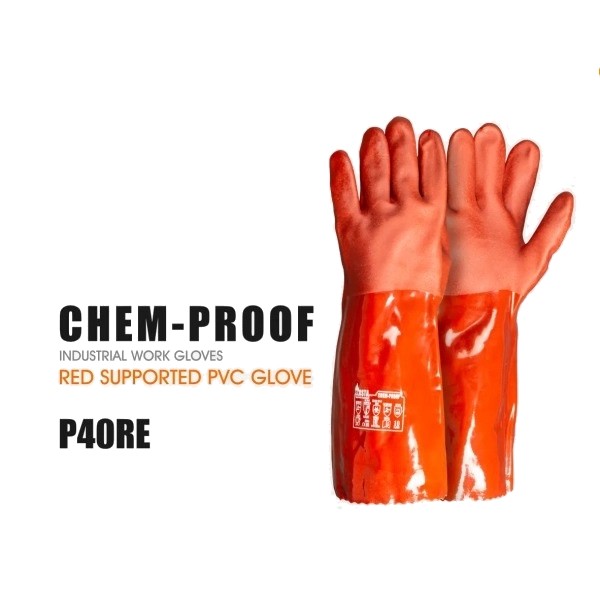 دستکش ضد اسید کاستا مدل Kosta chem proof P40RE