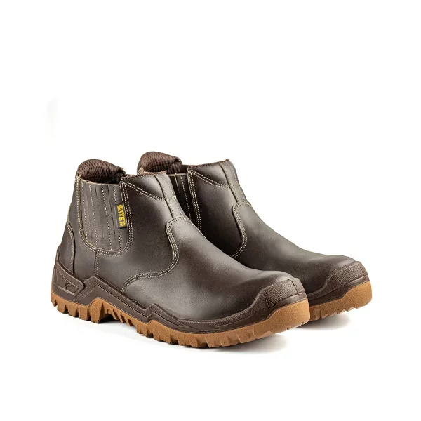 کفش ایمنی ساتر مدل جگوار قهوه ای