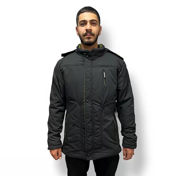 اورکت ضد آب صدرا آستر پشم شیشه 250 گرم و مخمل 60 گرم