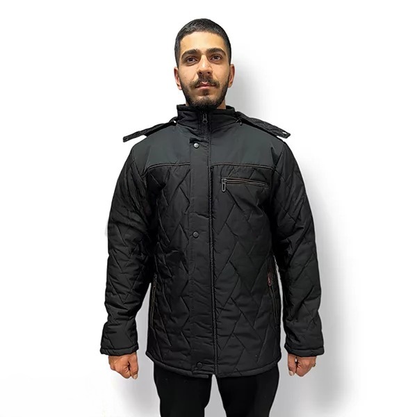 اورکت ضد آب طاها آستر پشم شیشه 250 گرم و مخمل 60 گرم