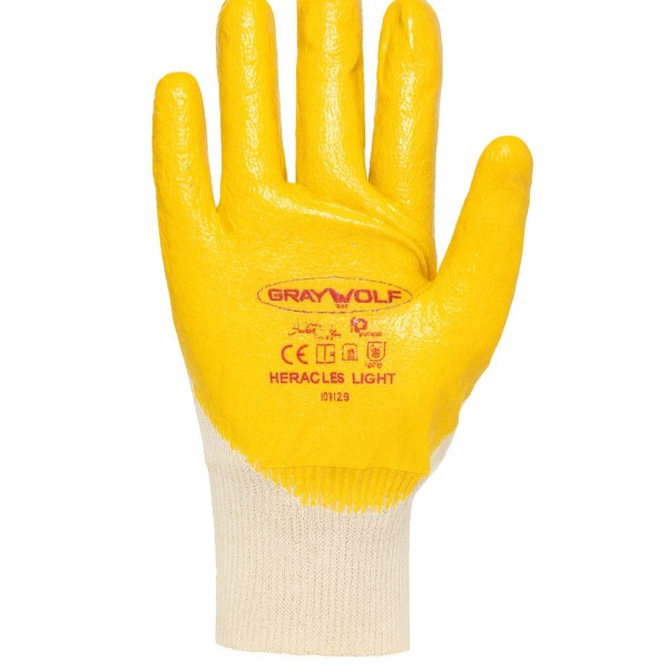 دستکش ایمنی گری ولف مدل gray wolf HERCULES LIGHT