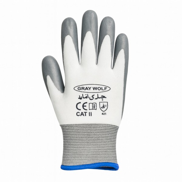 دستکش نیتریل گری ولف مدل gray wolf 421