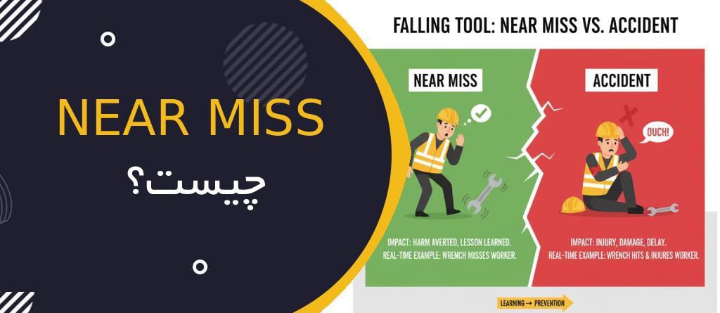 Near Miss چیست؟ | اهمیت گزارش شبه‌حوادث در پیشگیری از حوادث