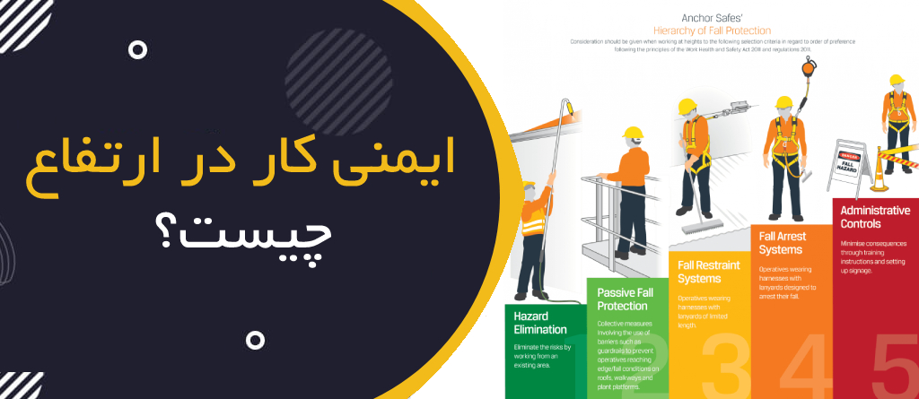 ایمنی کار در ارتفاع چیست؟ | Working at Height & Fall Protection