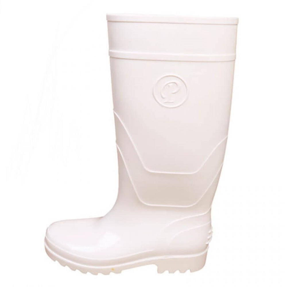 چکمه لاستیکی جاپا سفید