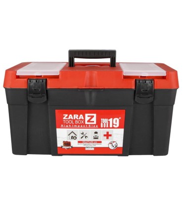 جعبه ابزار پلاستیکی زارا سایز 19 اینچ