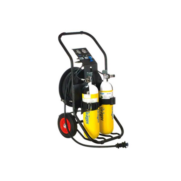 سیستم تنفسی ارابه ای دراگر مدل Air-Pack1